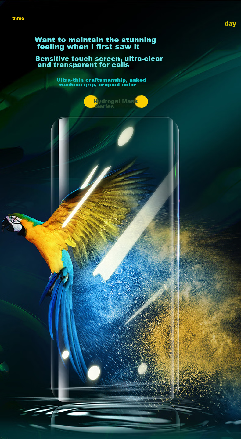 Защитная гидрогелевая пленка PISEN для Huawei P30 Pro, мягкая, с изогнутым краем, высокая четкость, 2 шт.