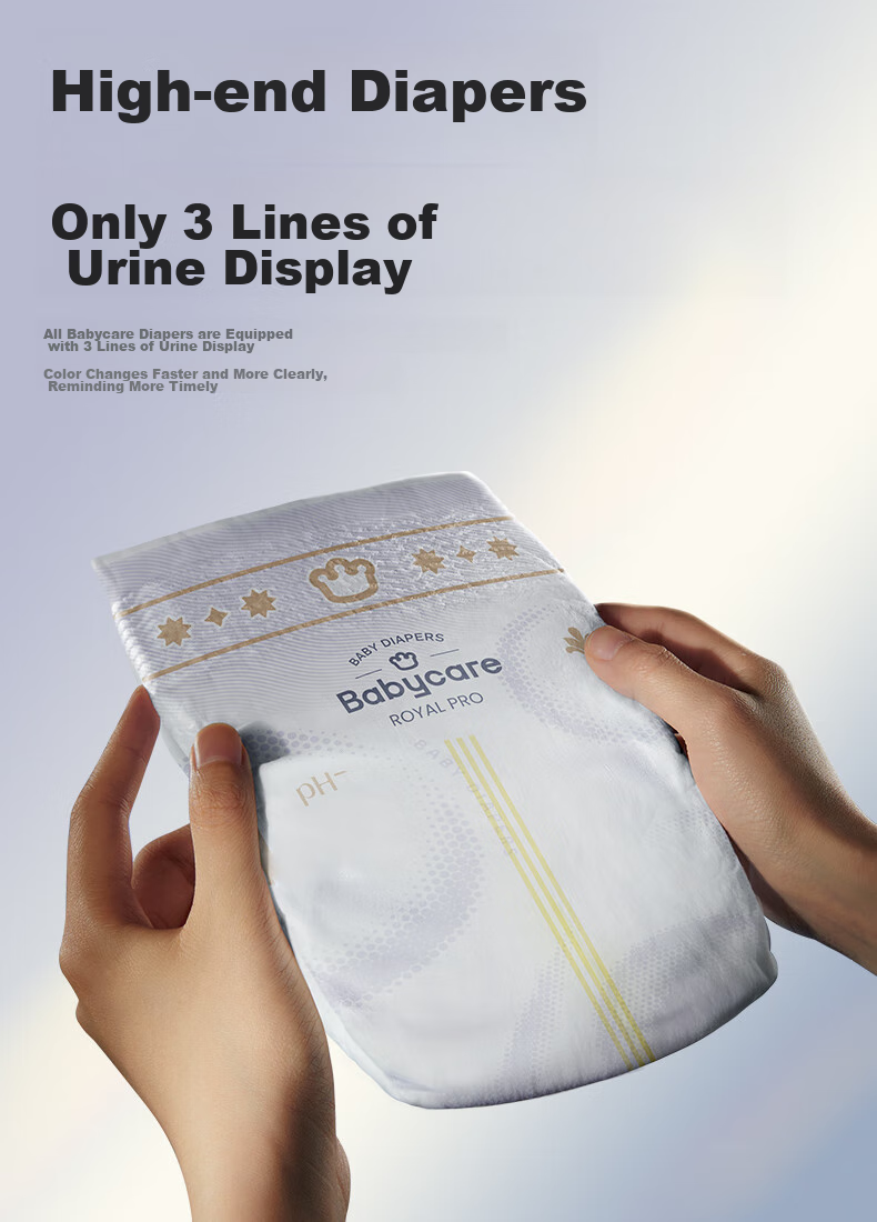 Подгузники Babycare Royal Pro Ultra-Thin Breathable Diapers M40 (6-11кг), ультратонкие, дышащие, с высокой впитываемостью, размер M, 40 шт.