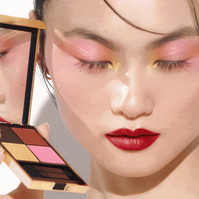娇兰（Guerlain）鎏金四色眼影 360（雀翎魅影）礼物送女友