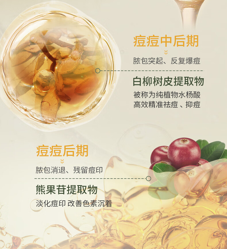 SKISGEM 德国进口祛痘膏淡化痘印痘坑壬二酸凝胶修复膏芦荟胶女男士 【重度痘痘】祛痘修复膏/2支