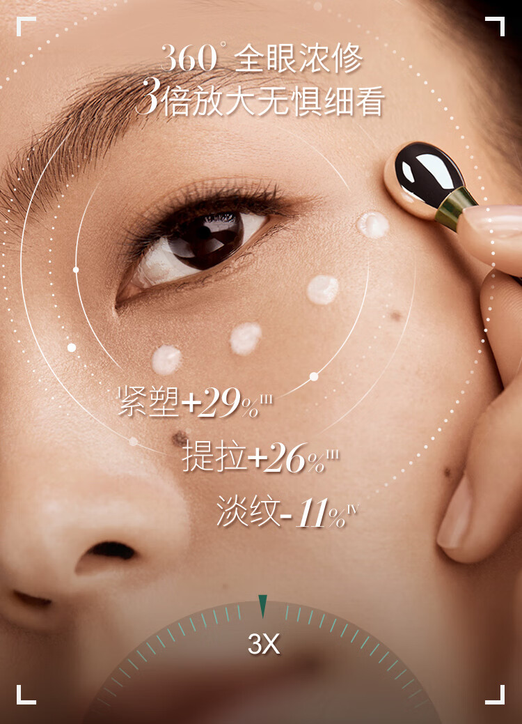 海蓝之谜（LA MER）浓缩密集修护眼霜15ml紧致护肤品套装化妆品礼盒生日礼物送女友