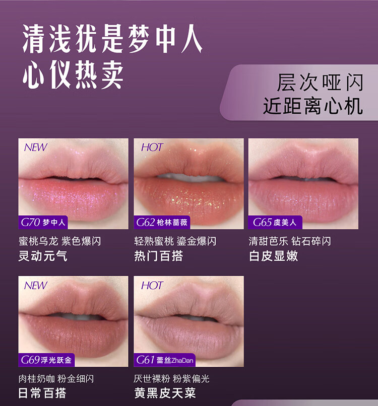 girlcult 情话唇霜口红 灵光乍泄3.8g 闪光珠光唇釉唇泥礼物女