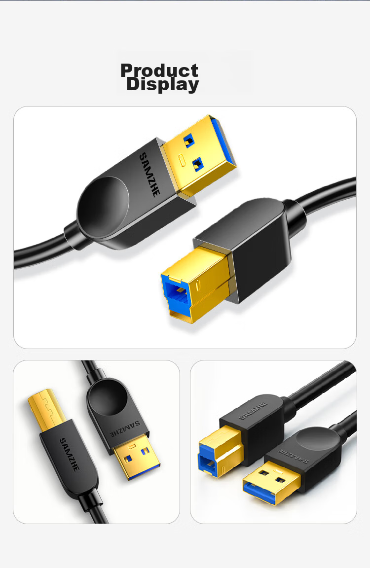 Кабель USB 3.0 AM на USB 3.0 BM