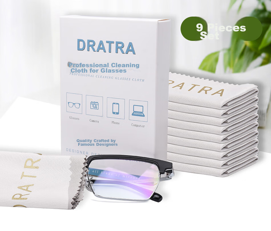 Тряпка для чистки линз DRATRA, мягкая портативная салфетка для чистки экрана камеры телефона, компьютера, защита от царапин