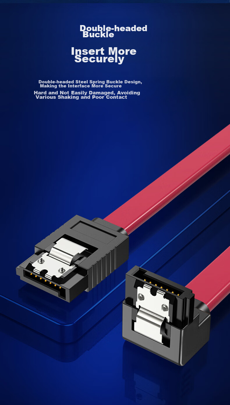 Кабель SATA 3.0 BURLEFRAN для жесткого диска, SSD/HDD, оптического привода, красный угловой разъем, 0.5 метра