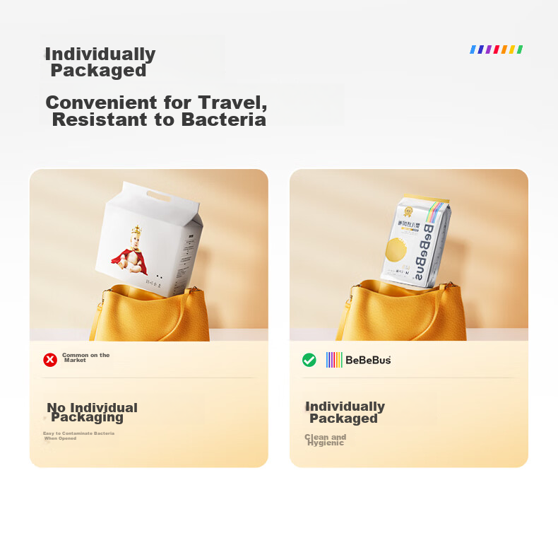 Подгузники Bebebus Gold Label, ультратонкие и дышащие, для сна новорожденных на всю ночь, размер XL, 28 шт.
