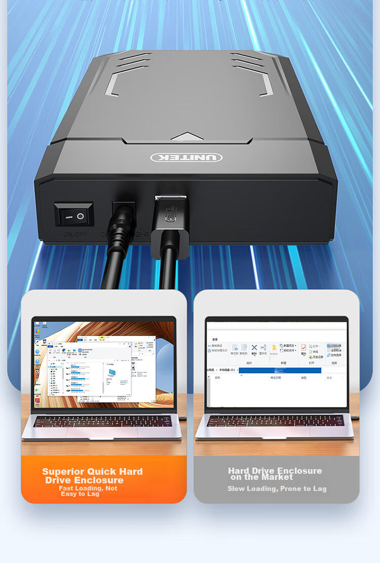 Внешний корпус для жесткого диска UNITEK Y-3035BK, 3.5/2.5 дюйма, USB 3.0, SATA
