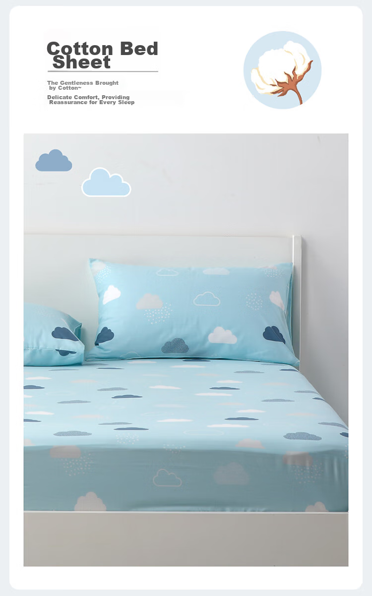 Наматрасник Dohia Pure Cotton, 150x200 см, из 100% хлопка, защитный, для кровати 1.5м