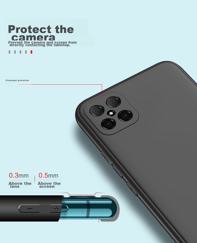 Чехол для телефона HotFire, совместимый с Huawei Nova 8 SE и Honor Play 5, защита от падений и царапин, простой стиль, черный