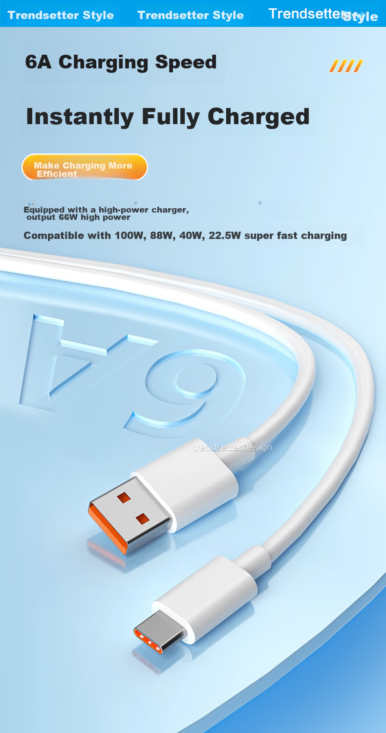 Кабель для зарядки USB Type-C