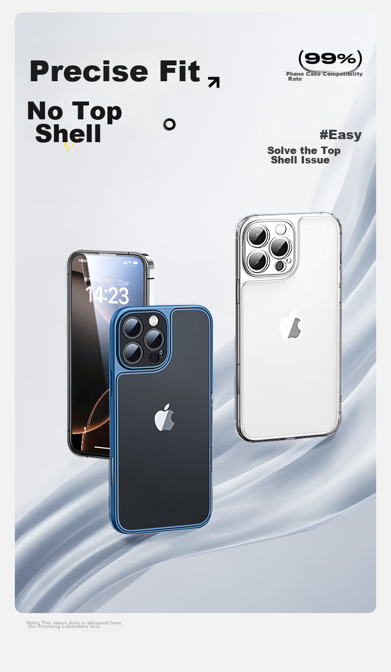 Защитное стекло PISEN для iPhone 16/16 Pro, противоударное, полное покрытие, 2 шт.