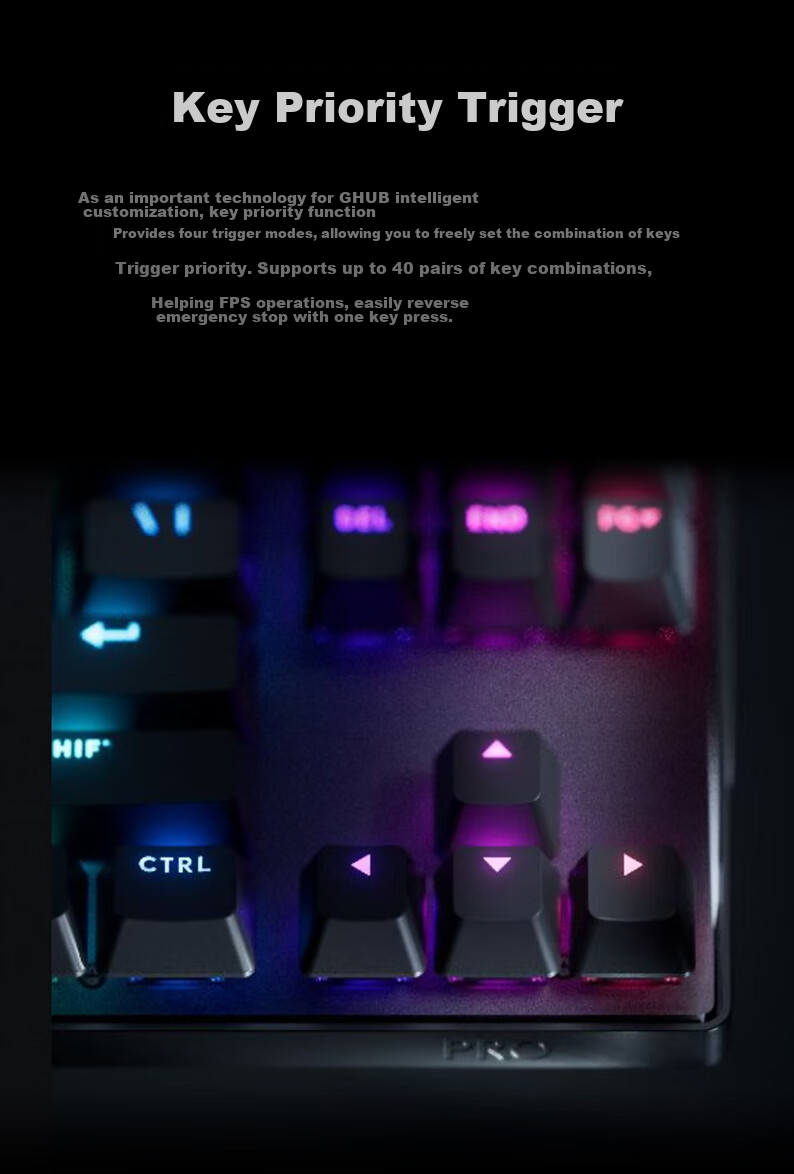 Игровая клавиатура G PRO X TKL RAPID, механическая, с магнитной осью, Quick Silver, для FPS, Vanguard, Warzone, RT Quick Trigger (розовый)