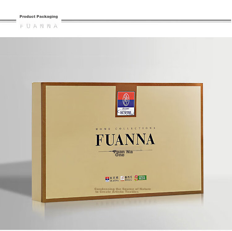 Комплект постельного белья FUANNA, 4 предмета, 120% сатин, король 230*229 см