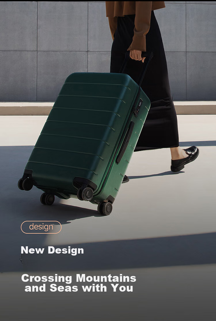 Чемодан Xiaomi Mijia Luggage, 28 дюймов, черный, PC, с кодовым замком