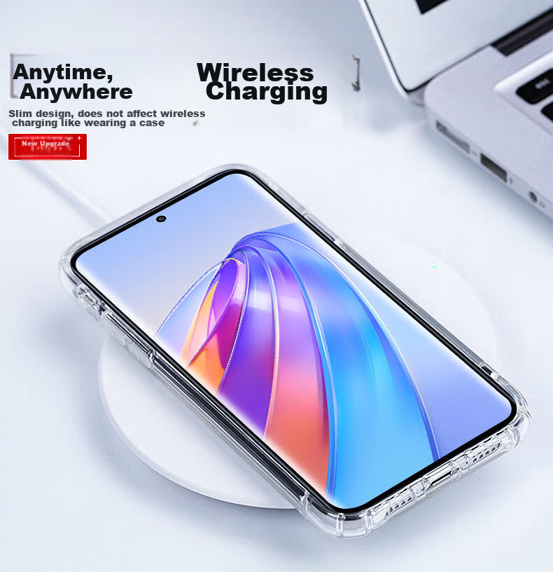 Чехол для телефона Kelleia для Honor X40, противоударный TPU с воздушной подушкой, прозрачный, 6.78 дюйма