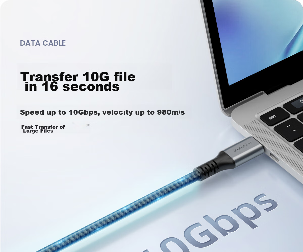 Кабель Type-C USB 3.2 Gen2