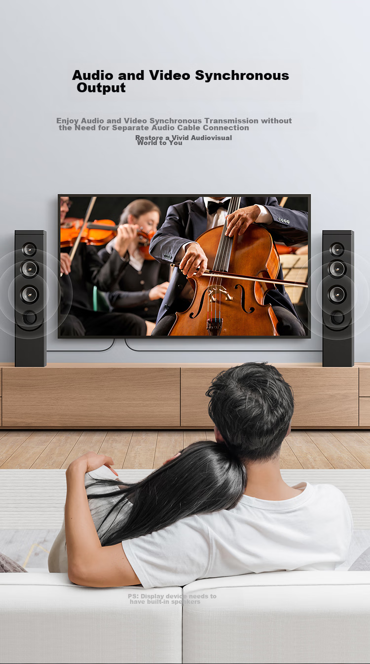 UGREEN Кабель-адаптер DP - HDMI, 4K 30 Гц, для подключения компьютера к телевизору/монитору, 3 метра, 10203