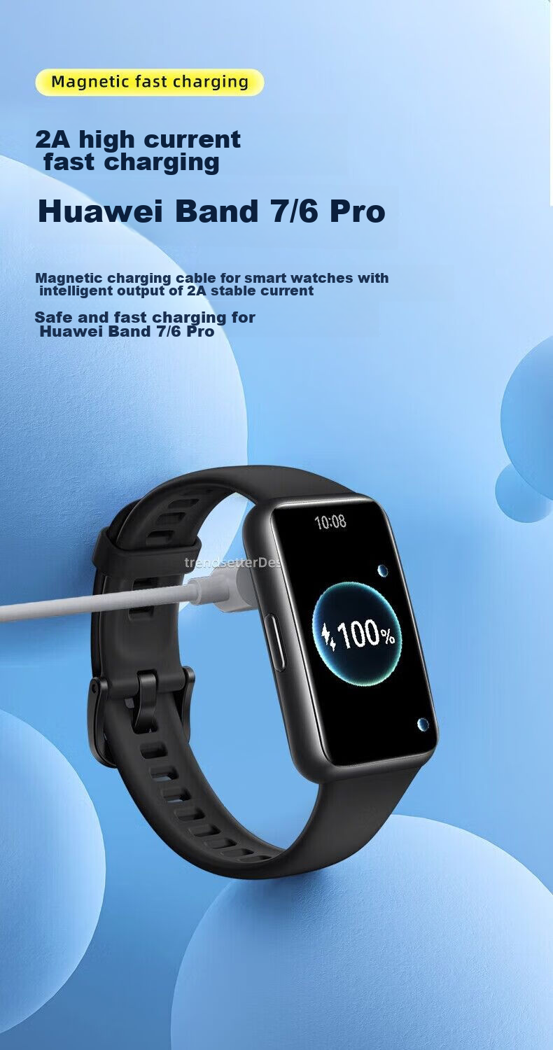 Зарядный кабель Chaofan для детских часов Huawei, магнитный кабель данных, аксессуары для зарядки, 0.8 м