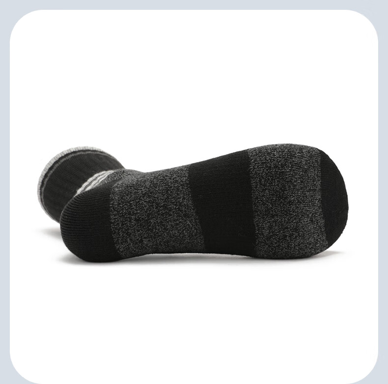 Носки TFO Merino Outdoor Socks, дышащие, из шерсти мериноса, для спорта, бега, хайкинга и альпинизма, мужские, темно-серые