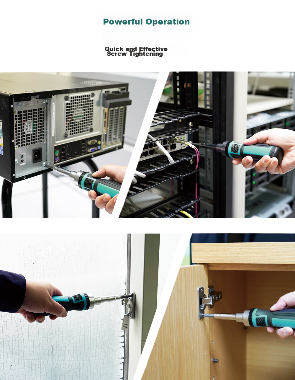 Набор отверток Pro'sKit SD-9821, 16 предметов, трещоточный механизм