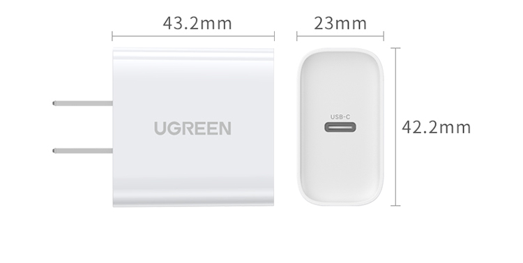 绿联 20W苹果充电器 iPhone14苹果充电器