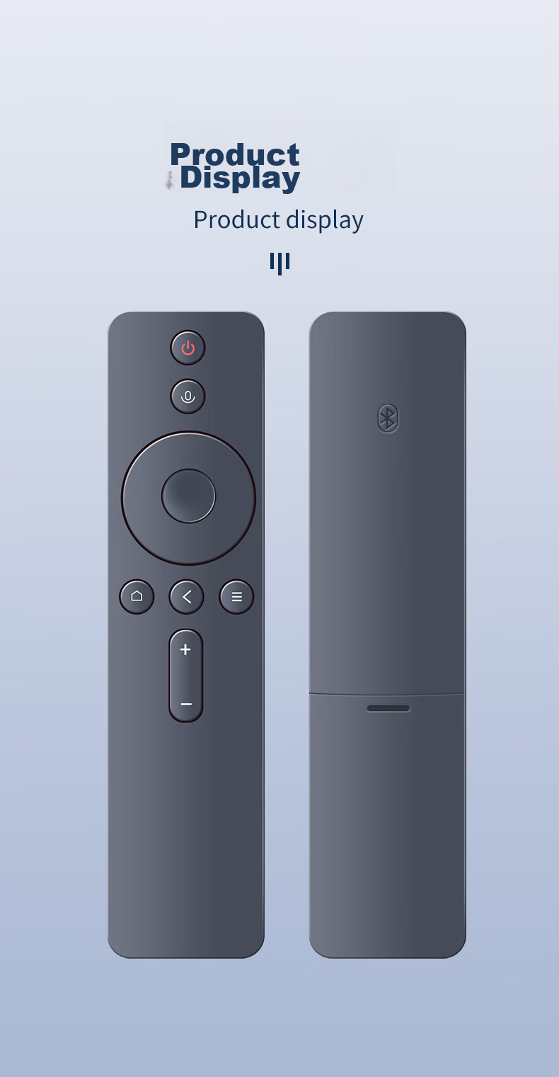 Универсальный Bluetooth пульт дистанционного управления Qinxuan для Xiaomi TV Box, проектора, поддержка голосового управления