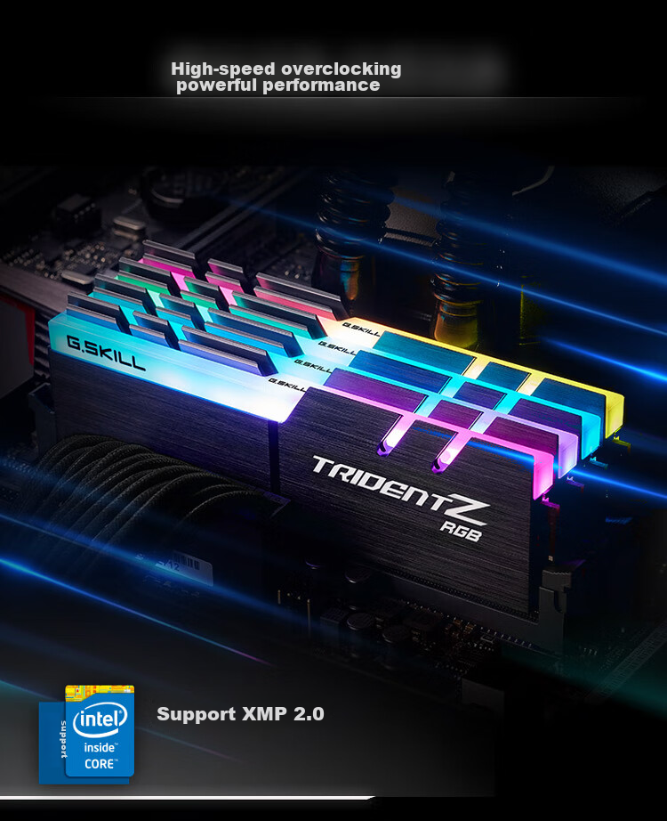 Комплект оперативной памяти G.SKILL Trident Z RGB 32GB (2x16GB) DDR4 3600MHz CL18