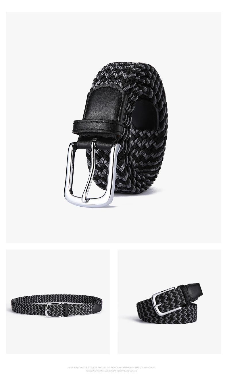 JEEP SPIRIT Мужской текстильный ремень, повседневный, универсальный, с металлической пряжкой, 130 см