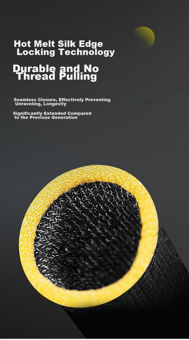 Игровые напальчники Masentek Silver Fiber, 4 шт., для мобильных игр, антискользящие, впитывающие пот, тонкие, дышащие
