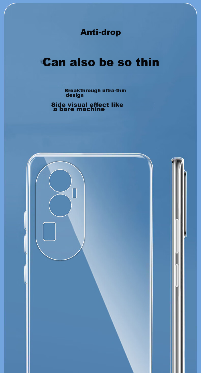 Прозрачный чехол для OPPO Reno10 Pro+