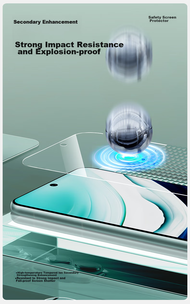 Защитное стекло Shanmo для Huawei Mate60, противоударное, антибликовое, полное покрытие экрана, 2 шт.