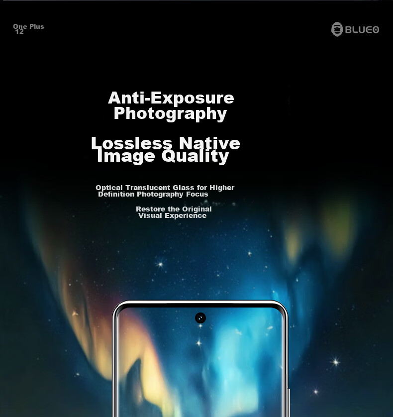 Защитная пленка Lanxingxiansheng для задней камеры OnePlus 12, закаленное стекло высокой четкости