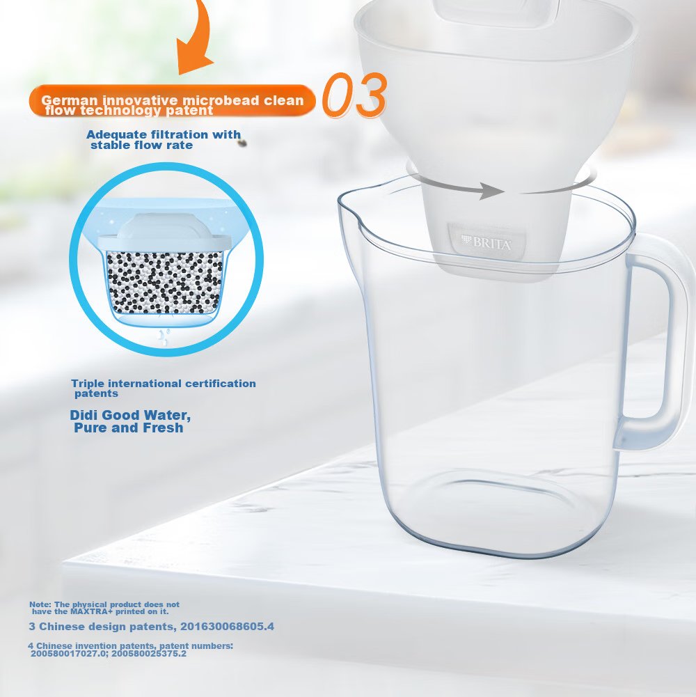 Фильтр-кувшин Brita MAXTRA+LE, 3 картриджа, 3.5 л, белый