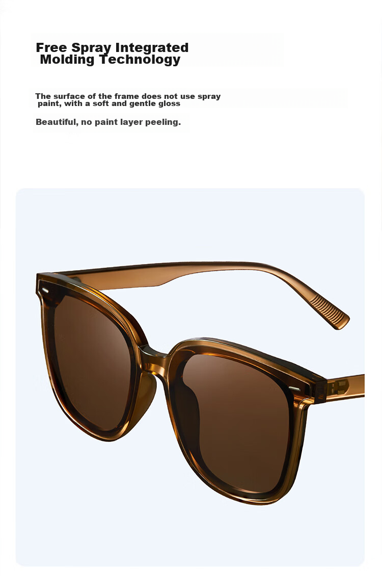 Солнцезащитные очки Xiaomi Mijia Square Polarized Sunglasses, унисекс, с защитой от УФ-лучей, черные