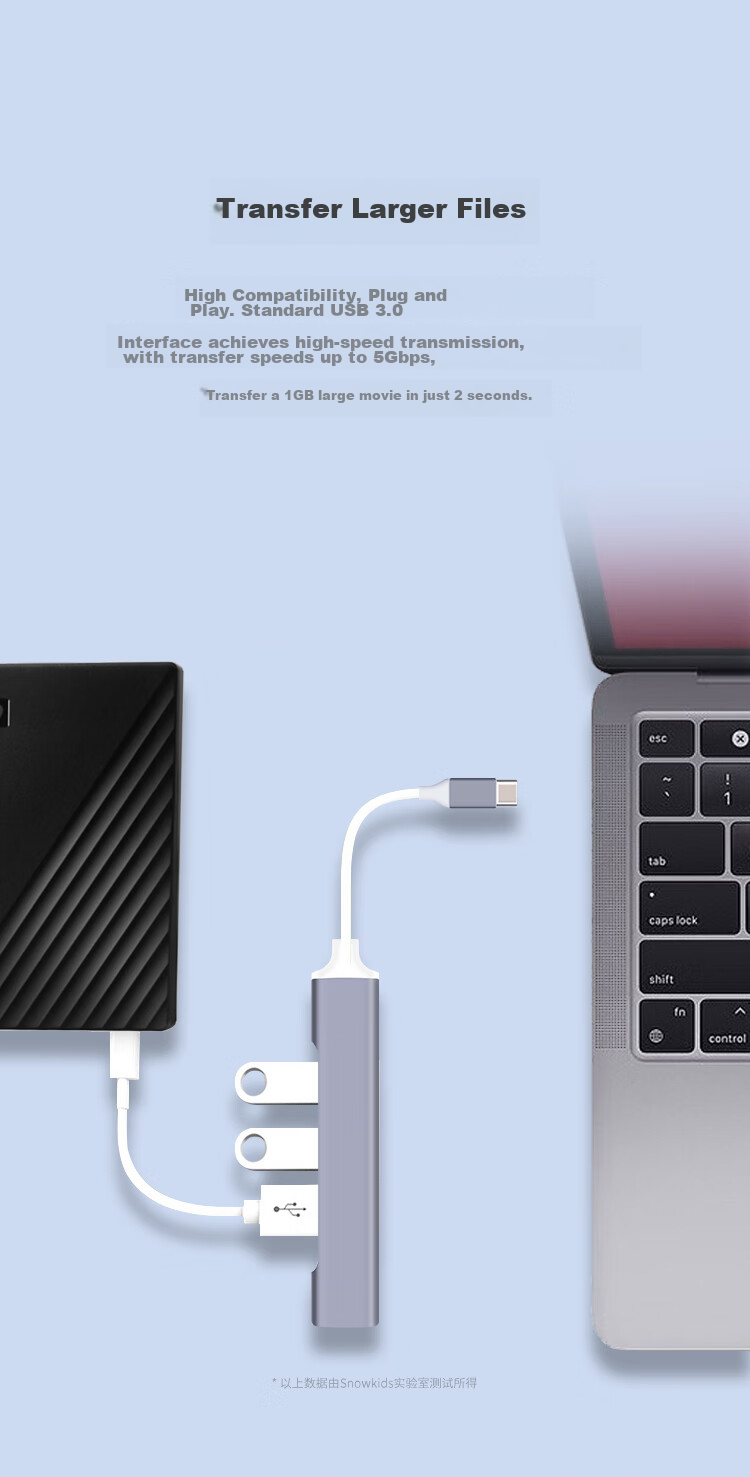 USB-C хаб-адаптер
