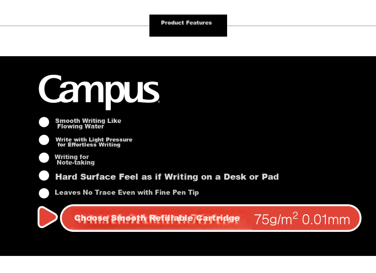 日本国誉(KOKUYO)Campus26孔7.7mm行距文科...-京东