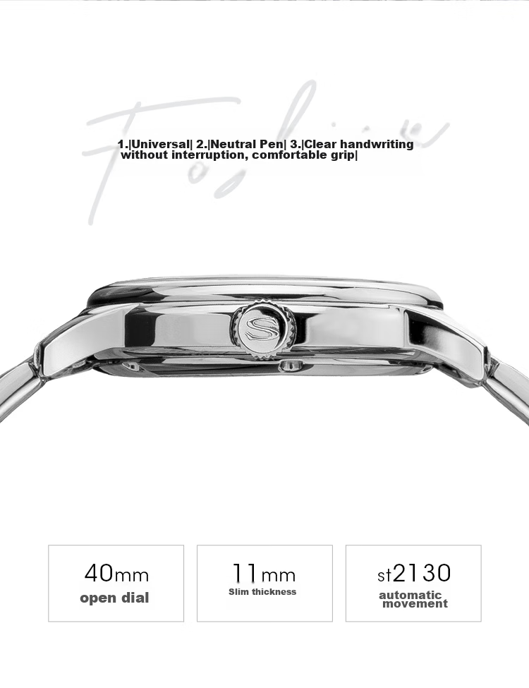 SEAGULL Мужские автоматические механические часы D816.405, с национальным календарем, подарок мужчине