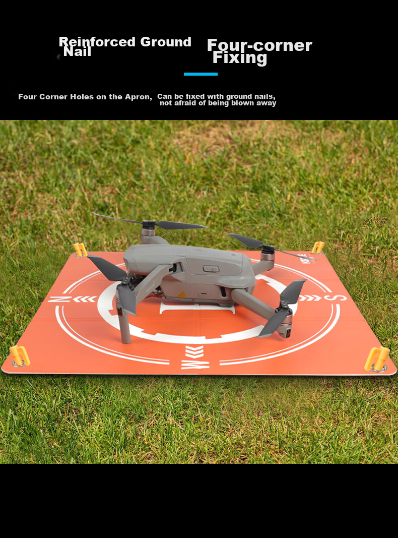 Взлетно-посадочная площадка QIYE для DJI Mini 4 Pro, складная, портативная, универсальная для Mini 3, Mini 5 Pro, AVATA