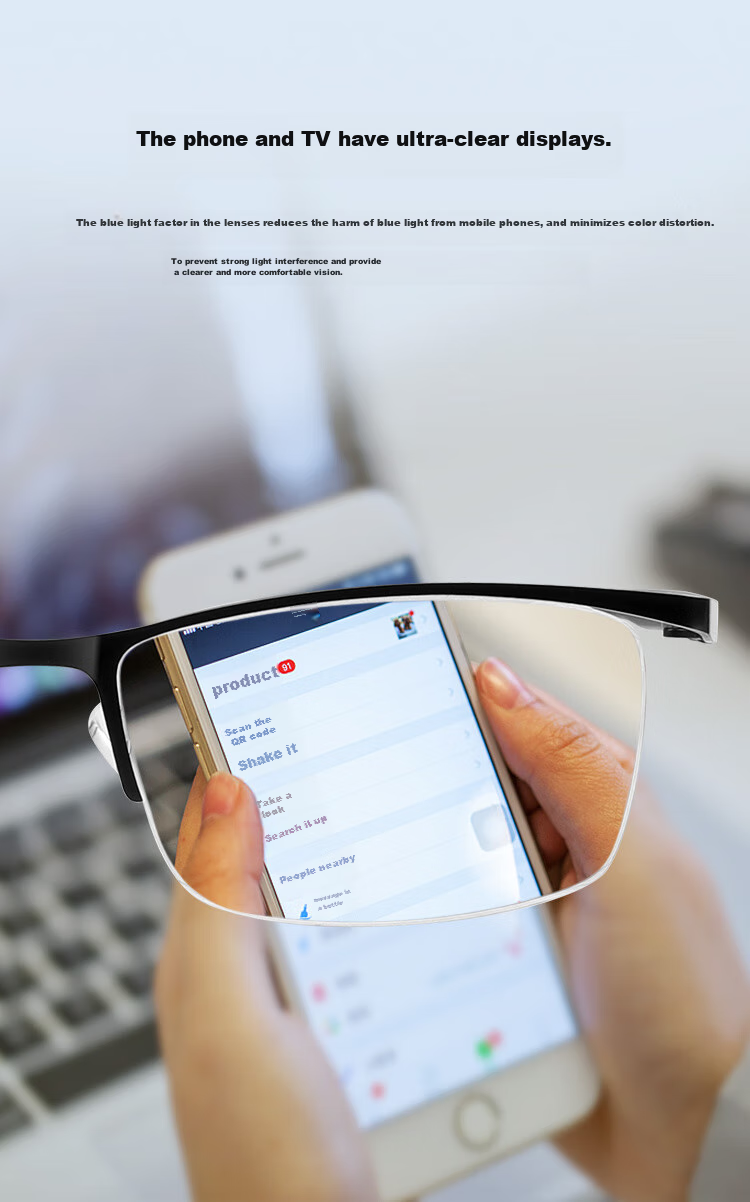 Очки для чтения с защитой от синего света