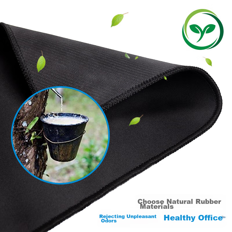 Коврик для мыши EXCO 3-Pack Thick Pure Black, маленький, портативный, для офиса, с блокировкой края, для игр, для ноутбука, оптовый заказ, наполнитель 0278