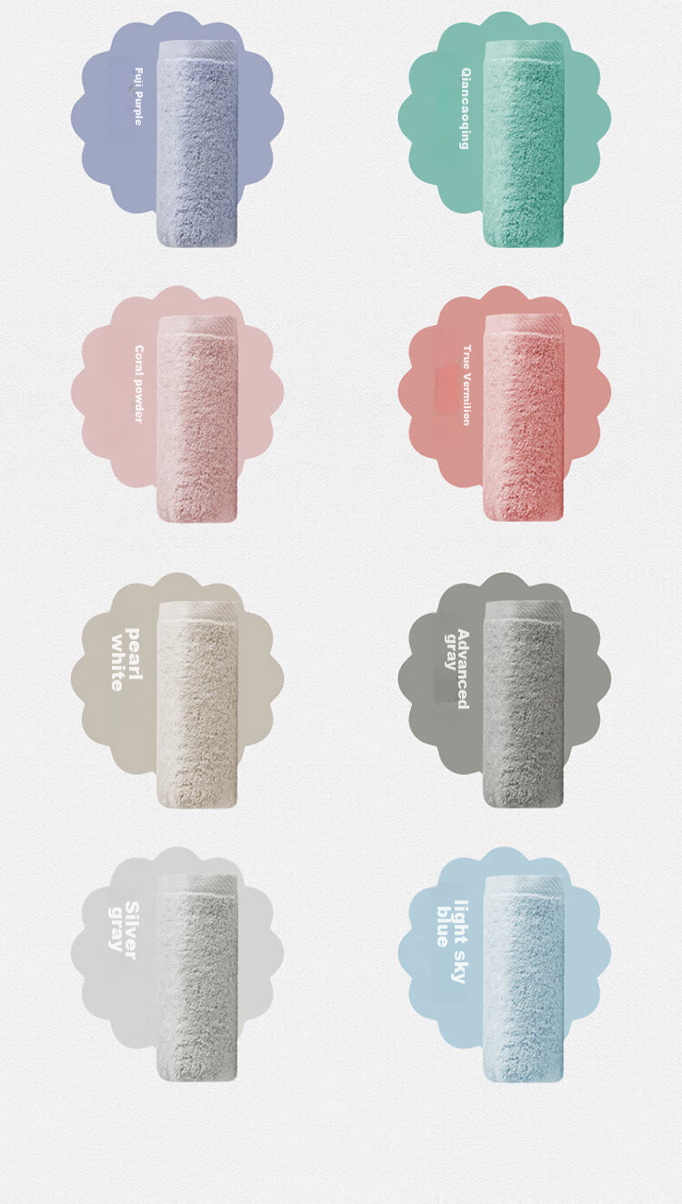 Полотенце UCHINO Cotton Cloud, мягкое, 100% хлопок, для мужчин и женщин, для дома, серое + мешок для стирки