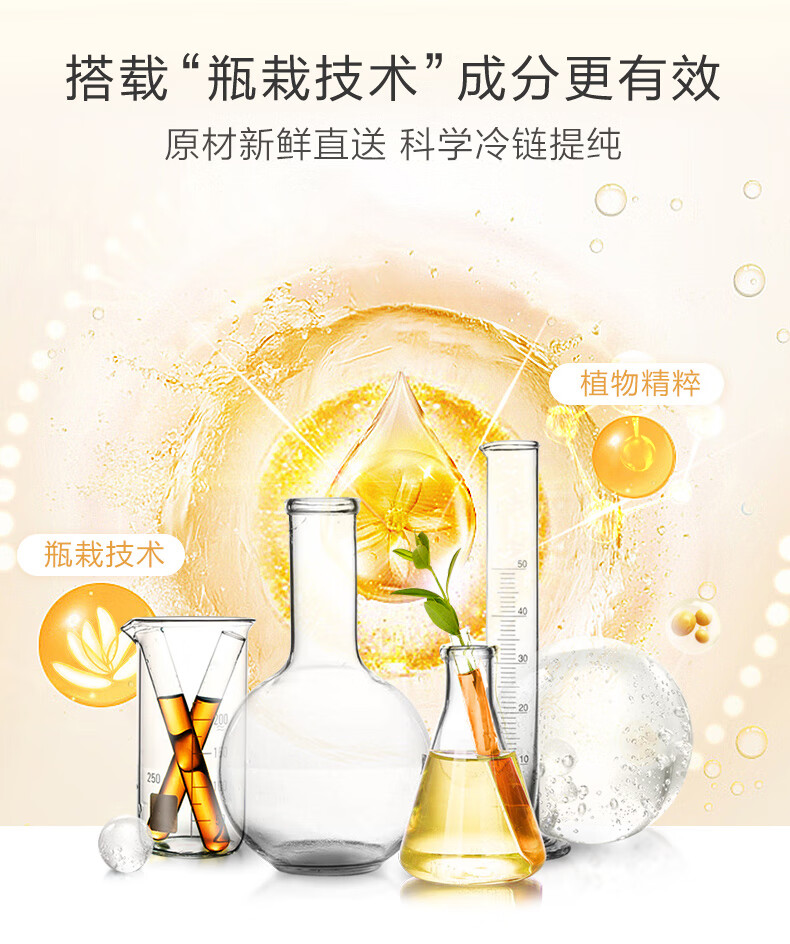 一叶子套装女 补水保湿收缩毛孔提亮肤色玻尿酸滋润肌肤 雪耳洗面奶水乳熬夜精华面霜化妆护肤品套装礼盒 【烟酰胺光感水润熬夜精华液大容量 60ml】