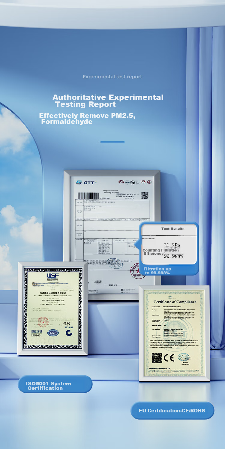 Фильтр для очистителя воздуха KISSAIR, HEPA, угольный, PM2.5, совместимый с Amway Yinxin