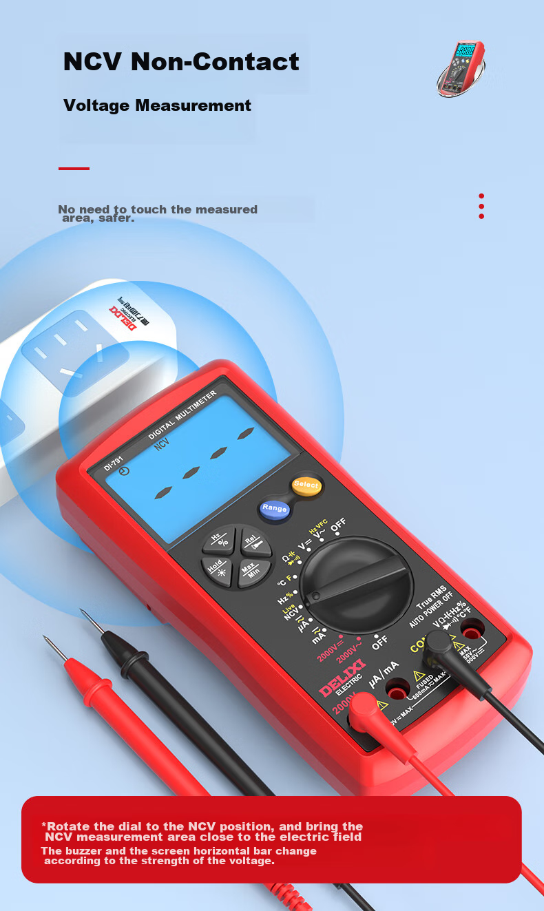 Мультиметр DELIXI ELECTRIC 2000В