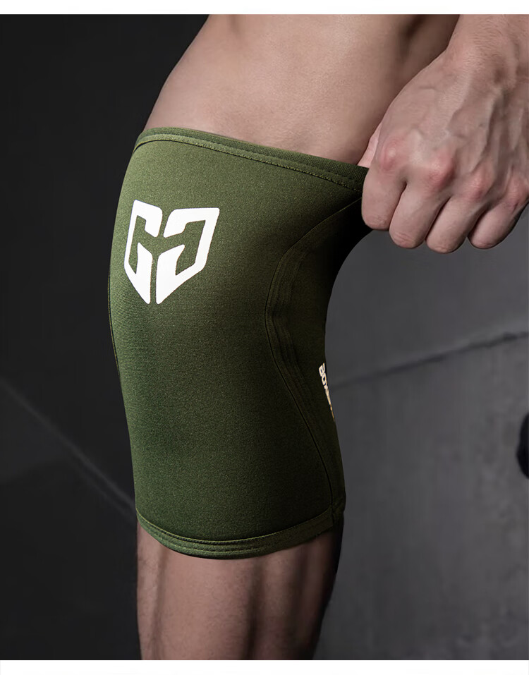 Наколенники GINGPAI SPORT для фитнеса, пауэрлифтинга и тяжелой атлетики, профессиональная защита колена, размер M, черный