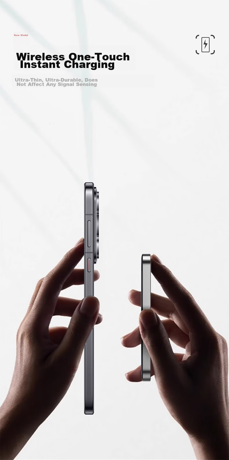 DIVI Чехол для Huawei Pura70 Pro, ультратонкий, матовый, полупрозрачный, черный