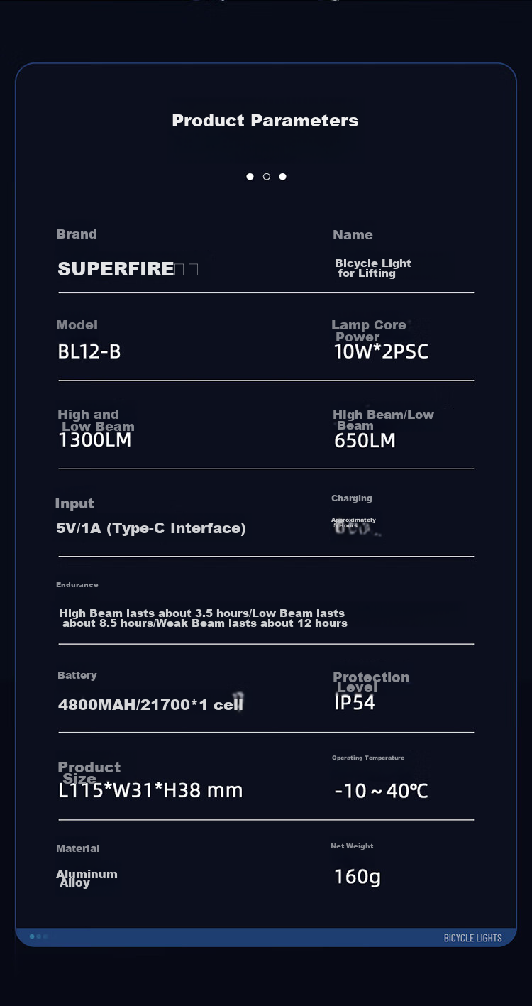 Велосипедный фонарь SupFire