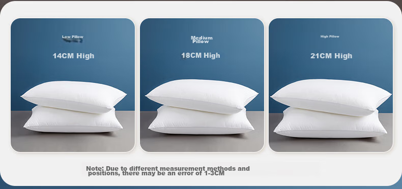 Подушка BEYOND Home Textile, 100% хлопок, 48x74 см, низкая
