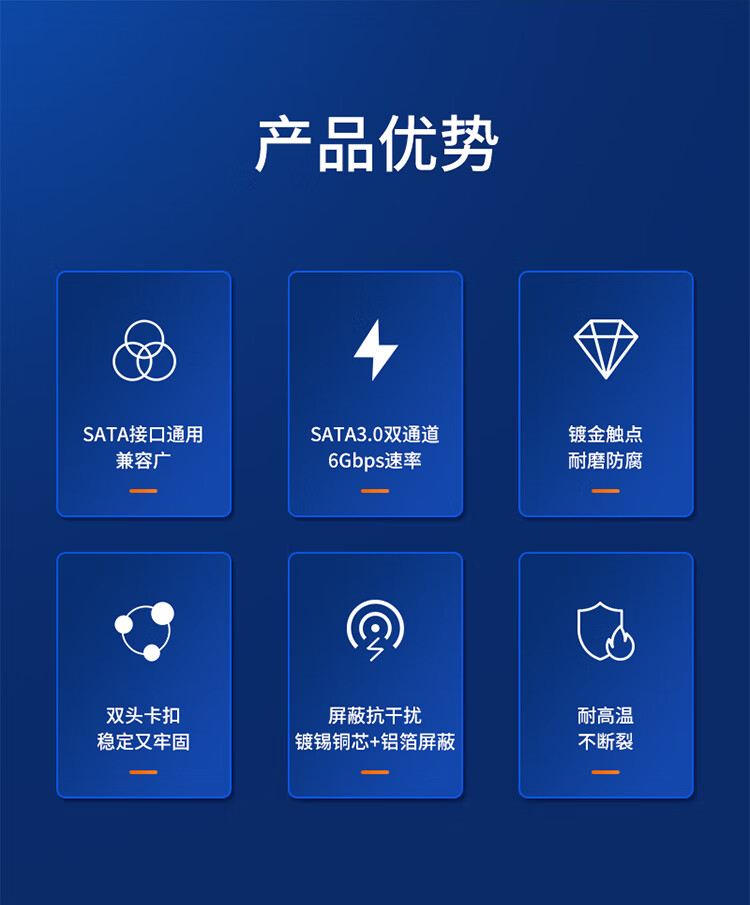 Кабель SATA 3.0 SAMZHE TK07 (прямой к прямому) + кабель питания SATA для SSD, комплект для подключения жесткого диска