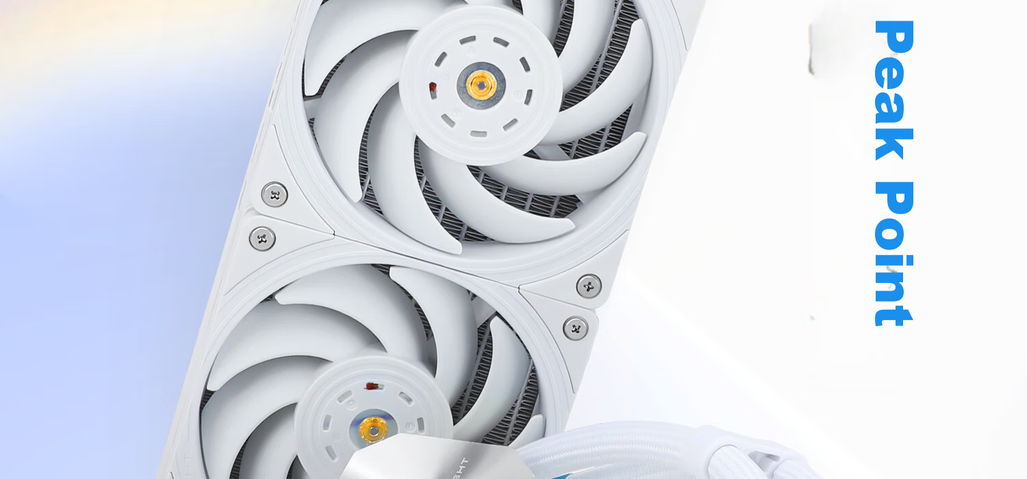 Система охлаждения Thermalright Frozen Edge 360 WHITE, жидкостная, ARGB, 360мм